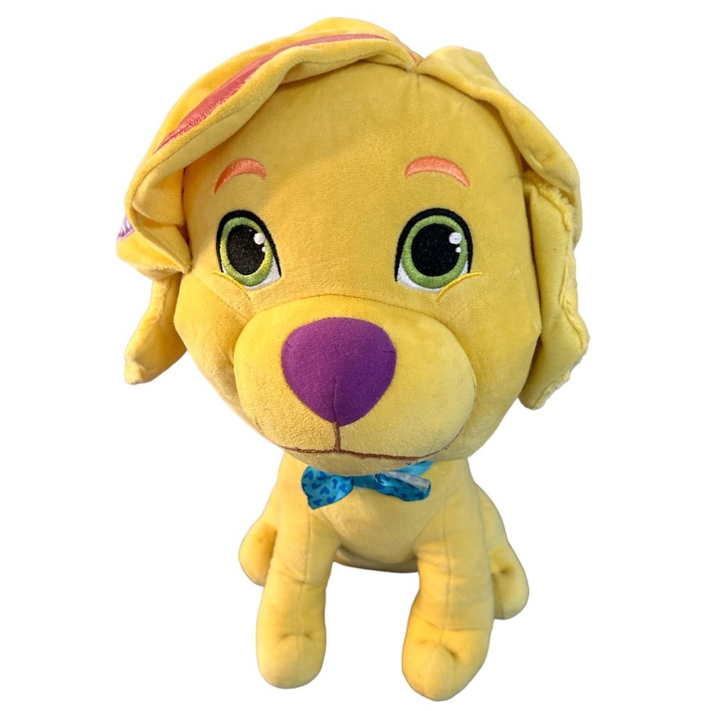 Mattel Nickelodeon Sunny Day Jumbo Doodle Yellow Plush Dog 18" TV Show Character